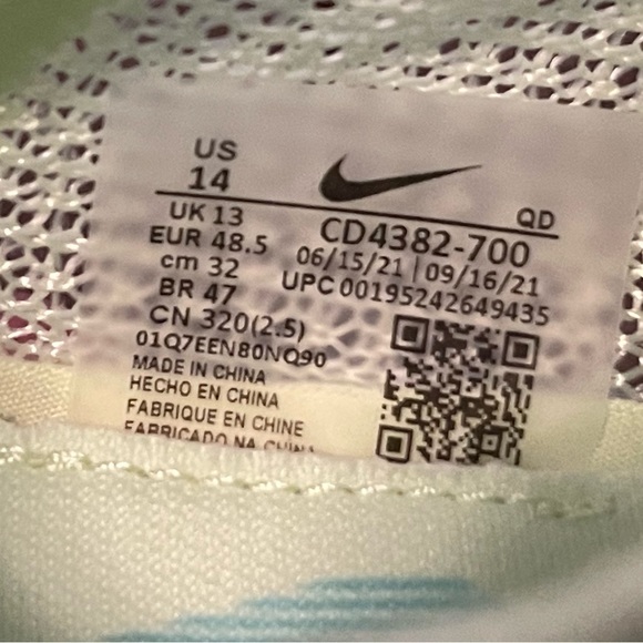 Nike Zoom Superfly Elite 2 Track Spikes Cleats Barely Volt CD4382-700 Mens Sz 14 - Picture 9 of 10